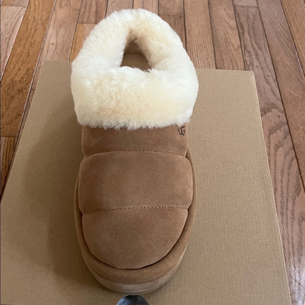 UGG® Tazzlita Genuine Shearling Trim Platform
Slinner (Women) - Picture 4 of 16